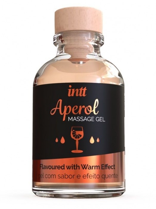 Массажный гель с согревающим эффектом Aperol - 30 мл. - INTT - купить с доставкой в Муроме