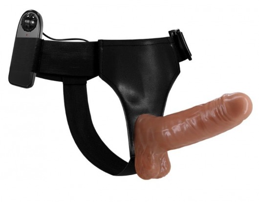 Страпон на трусиках с вибрацией Ultra Passionate Harness - 16 см. - Baile - купить с доставкой в Муроме