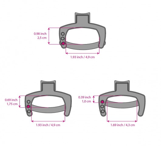 Кольцо с зажимом для мошонки для пояса верности Pubic Enemy - MyStim - купить с доставкой в Муроме