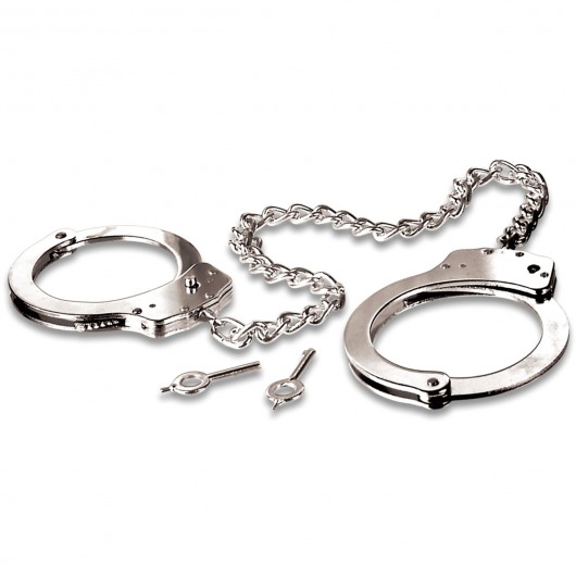 Металлические наручники Metal Leg Cuffs - Pipedream - купить с доставкой в Муроме