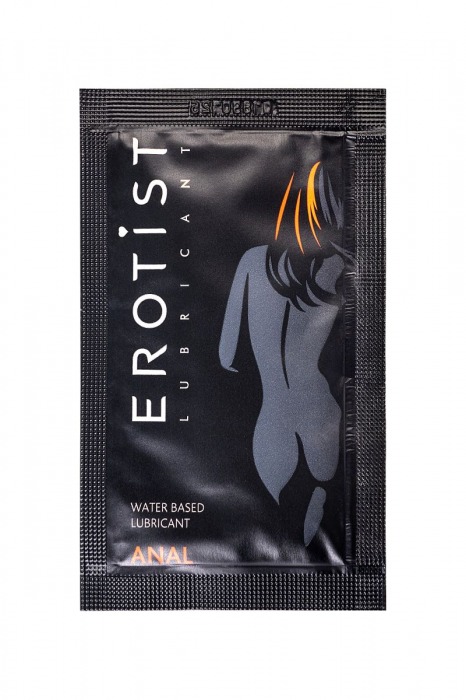 Пробник лубриканта на водной основе Erotist Anal - 4 мл. - Erotist Lubricants - купить с доставкой в Муроме