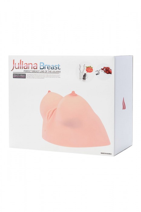 Мастурбатор Juliana Breast с вагиной - KOKOS - в Муроме купить с доставкой