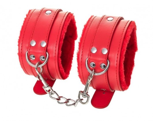 Красные оковы Anonymo из искусственной кожи - ToyFa - купить с доставкой в Муроме