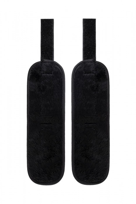 Серебристо-черные наручники Anonymo - ToyFa - купить с доставкой в Муроме