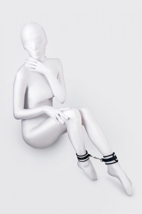 Серебристо-черные оковы Anonymo - ToyFa - купить с доставкой в Муроме