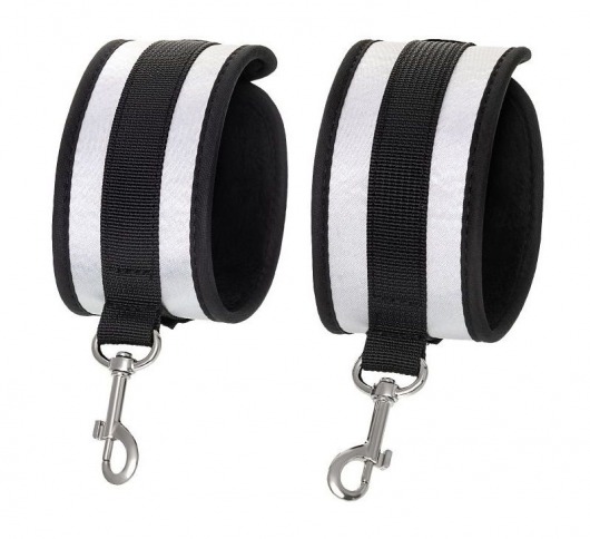 Серебристо-черные оковы Anonymo - ToyFa - купить с доставкой в Муроме