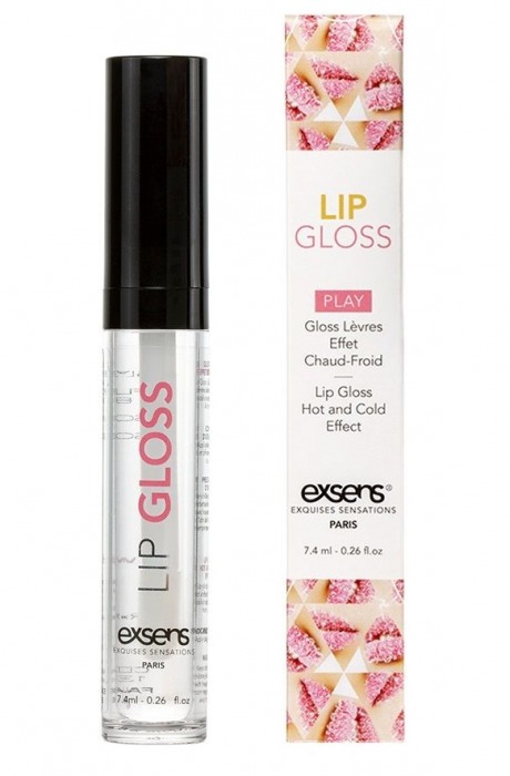 Блеск для губ Lip Gloss Strawberry с ароматом клубники - 7 мл. - Exsens - купить с доставкой в Муроме