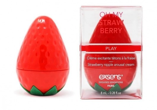 Крем для стимуляции сосков Oh My Strawberry - 8 мл. - Exsens - купить с доставкой в Муроме