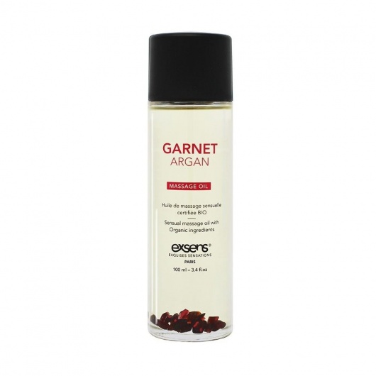 Органическое массажное масло GARNET ARGAN - 100 мл. - Exsens - купить с доставкой в Муроме
