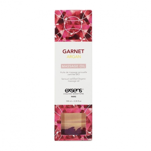 Органическое массажное масло GARNET ARGAN - 100 мл. - Exsens - купить с доставкой в Муроме