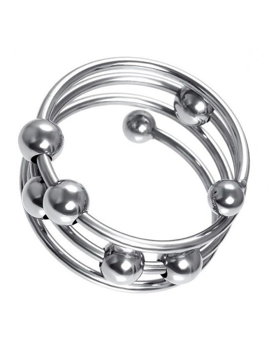 Большое металлическое кольцо под головку пениса - ToyFa - купить с доставкой в Муроме