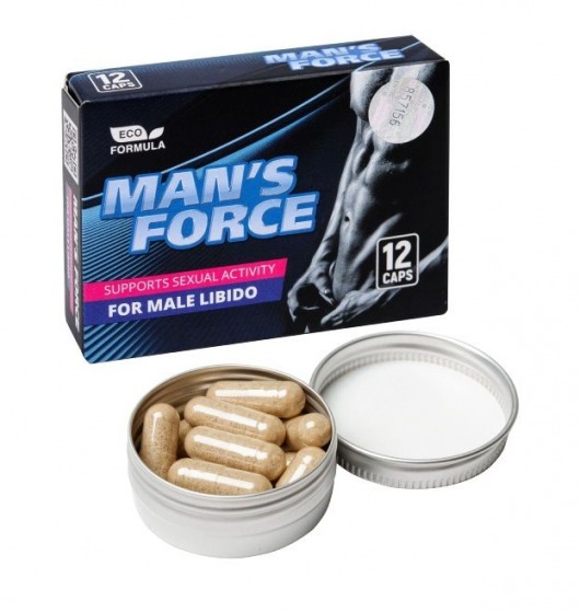 Пищевой концентрат для мужчин MANS FORCE  - 12 капсул - Sitabella - купить с доставкой в Муроме