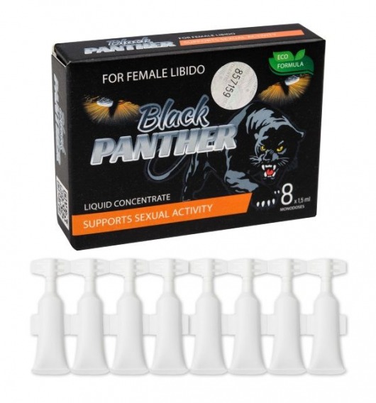 Пищевой концентрат для женщин BLACK PANTER - 8 монодоз (по 1,5 мл.) - Sitabella - купить с доставкой в Муроме