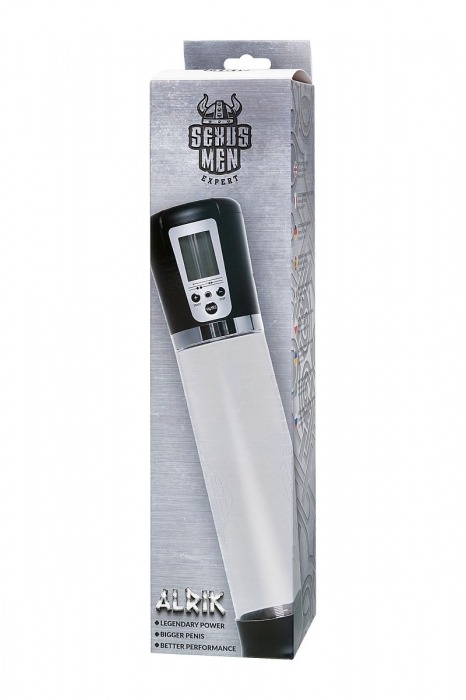 Прозрачная автоматическая помпа для пениса Alrik - Sexus - в Муроме купить с доставкой