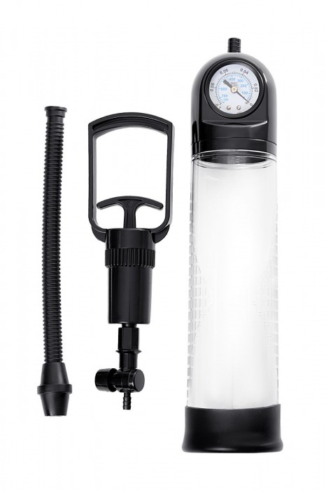 Прозрачная механическая помпа Helmer с манометром - Sexus - в Муроме купить с доставкой