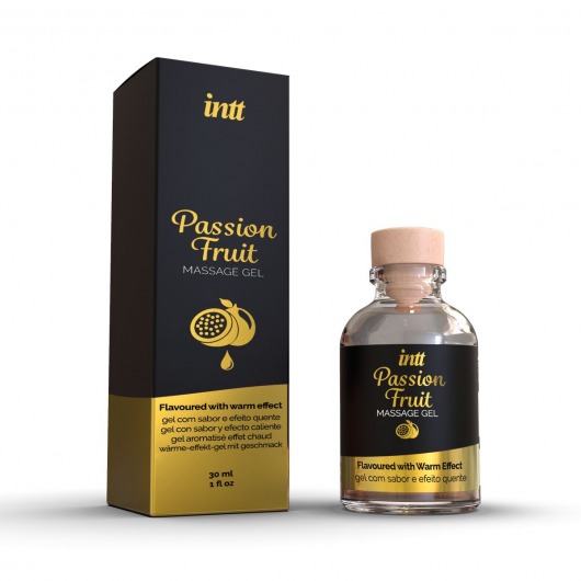 Массажный гель с ароматом маракуйи Passion Fruit - 30 мл. - INTT - купить с доставкой в Муроме