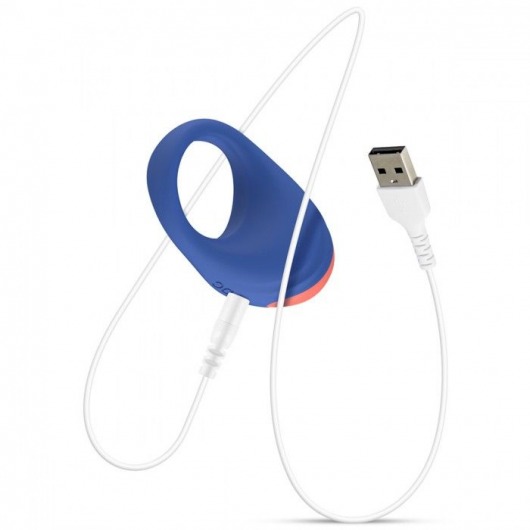 Синее эрекционное кольцо RRRING Dinner Date Cock Ring - FeelzToys - в Муроме купить с доставкой