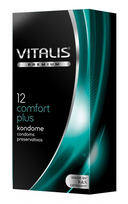 Контурные презервативы VITALIS PREMIUM comfort plus - 12 шт. - Vitalis - купить с доставкой в Муроме