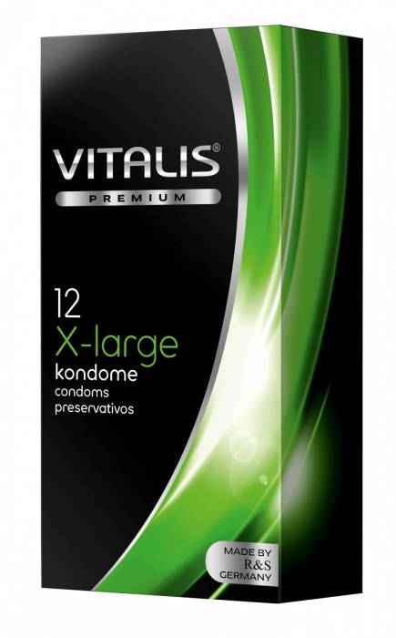 Презервативы увеличенного размера VITALIS PREMIUM x-large - 12 шт. - Vitalis - купить с доставкой в Муроме