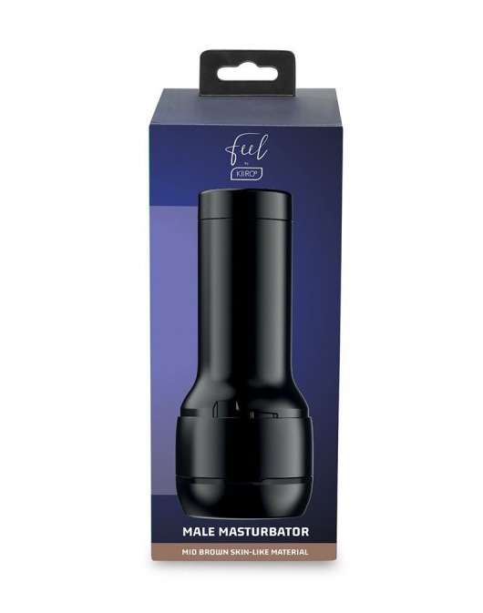 Коричневый мастурбатор-вагина Feel Stroker - Kiiroo - в Муроме купить с доставкой