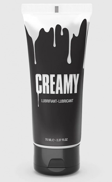 Смазка на водной основе Creamy с консистенцией спермы - 70 мл. - Strap-on-me - купить с доставкой в Муроме