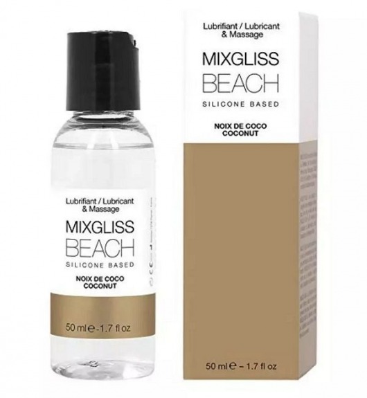 Смазка на силиконовой основе Mixgliss Beach - 50 мл. - Mixgliss - купить с доставкой в Муроме