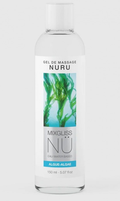 Массажный гель на водной основе Mixgliss NU Algae - 150 мл. - Strap-on-me - купить с доставкой в Муроме