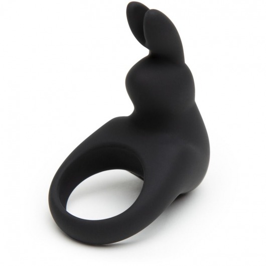 Черное эрекционное виброкольцо Happy Rabbit Rechargeable Rabbit Cock Ring - Happy Rabbit - в Муроме купить с доставкой