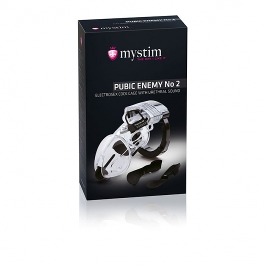 Пояс верности Pubic Enemy №2 с электростимуляцией уретры - MyStim - купить с доставкой в Муроме