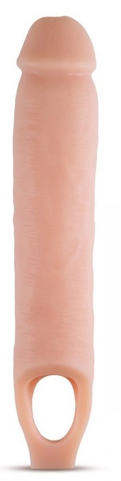 Телесная насадка на пенис 11.5 Inch Cock Sheath Penis Extender - 29,2 см. - Blush Novelties - в Муроме купить с доставкой