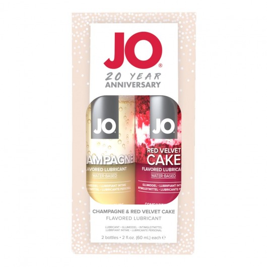 Подарочный набор из 2 лубрикантов Limited Edition 20 Year Anniversary Set - System JO - купить с доставкой в Муроме