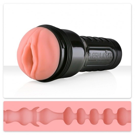 Мастурбатор-вагина Fleshlight - Pink Lady Mini-Lotus - Fleshlight - в Муроме купить с доставкой
