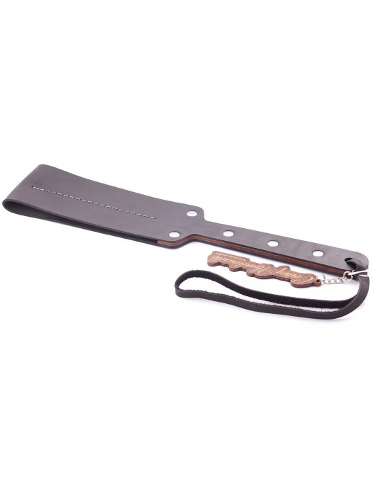 Гладкий мягкий удлиненный пэддл с заклепками - 32 см. - Crazy Handmade - купить с доставкой в Муроме