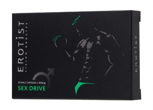 Капсулы для мужчин для повышения либидо Erotist SEX DRIVE - 10 капсул (500 мг.) - Erotist Libido Booster - купить с доставкой в Муроме
