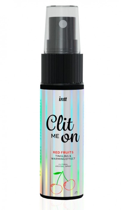 Клиторальный возбуждающий спрей Clit Me On Red Fruits - 12 мл. - INTT - купить с доставкой в Муроме