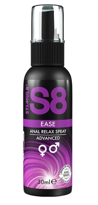 Расслабляющий анальный спрей S8 Ease Anal Relax Spray - 30 мл. - Stimul8 - купить с доставкой в Муроме