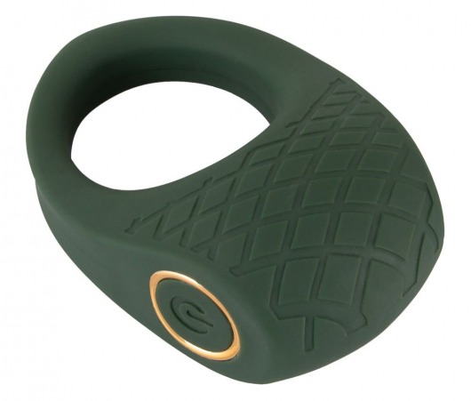 Зеленое эрекционное виброкольцо Luxurious Vibro Cock Ring - Orion - в Муроме купить с доставкой