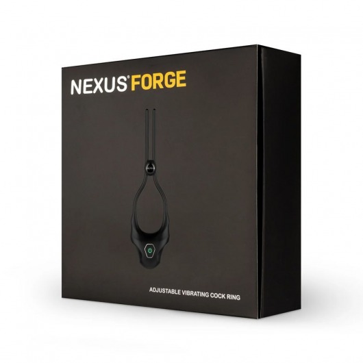 Черное эрекционное лассо с вибрацией Nexus Forge - Nexus Range - в Муроме купить с доставкой