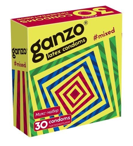 Микс-набор из 30 презервативов Ganzo Mixed - Ganzo - купить с доставкой в Муроме
