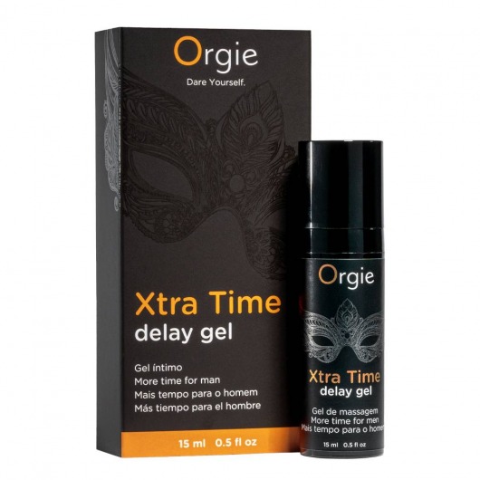 Продлевающий гель Orgie Xtra Time Delay Gel - 15 мл. - ORGIE - купить с доставкой в Муроме