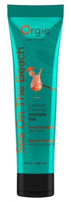 Съедобный интимный гель Orgie Lube Tube Cocktail Sex On The Beach - 100 мл. - ORGIE - купить с доставкой в Муроме