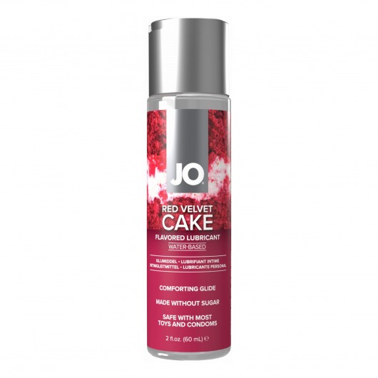 Лубрикант на водной основе JO H2O Red Velvet Cake Flavored Lubricant - 60 мл. - System JO - купить с доставкой в Муроме