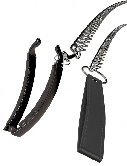 Зажим для половых губ с поводком Pussy Clamp With A Leash - Orion - купить с доставкой в Муроме