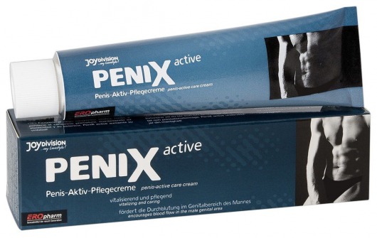 Возбуждающий крем для мужчин PeniX active - 75 мл. - Joy Division - купить с доставкой в Муроме
