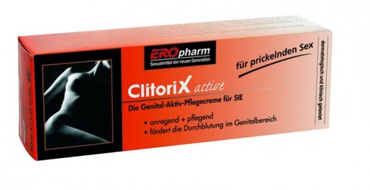 Возбуждающий крем для женщин ClitoriX active - 40 мл. - Joy Division - купить с доставкой в Муроме