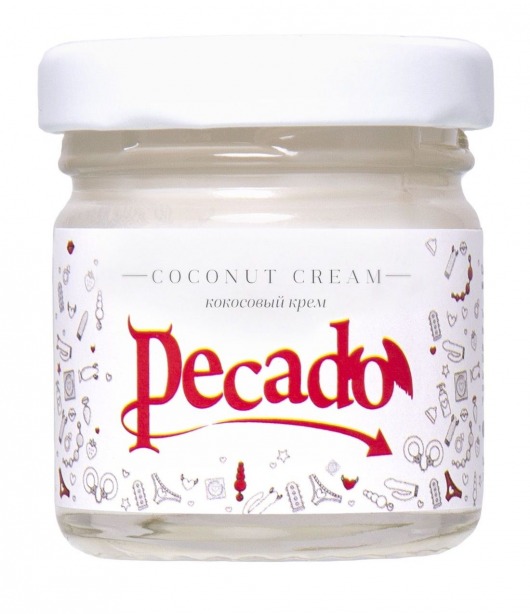 Массажная свеча Сoconut Cream - 35 мл. - Pecado - купить с доставкой в Муроме