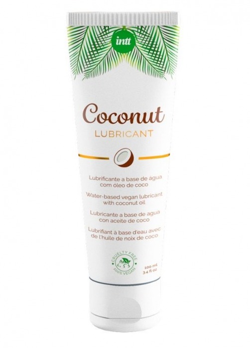 Веганская смазка на водной основе Coconut Lubricant - 100 мл. - INTT - купить с доставкой в Муроме