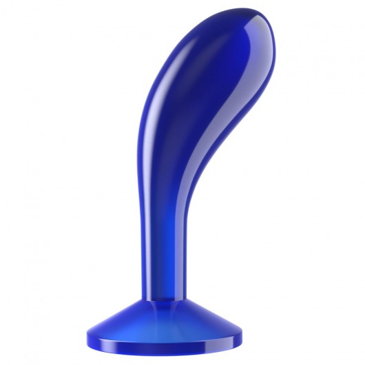 Синяя анальная втулка Flawless Clear Prostate Plug 6.0 - 15 см. - Lovetoy - в Муроме купить с доставкой