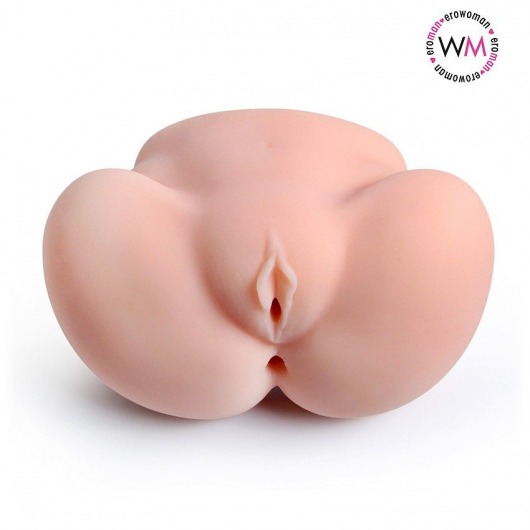 Реалистичный мастурбатор с двумя функциональными отверстиями - Erowoman-Eroman - в Муроме купить с доставкой