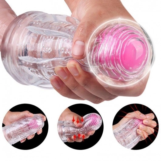 Прозрачный вибромастурбатор Space Capsule-RСT - S-HANDE - в Муроме купить с доставкой